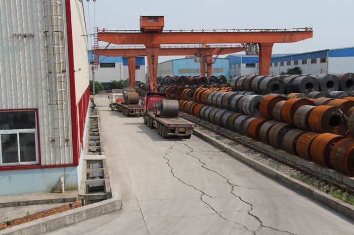 4號庫(ku)熱(re)軋原(yuan)料(liao)區