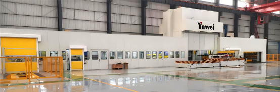 鋁(lv)闆(ban)落料線